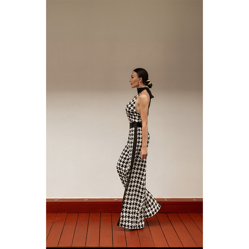 Capri Pants Houndstooth