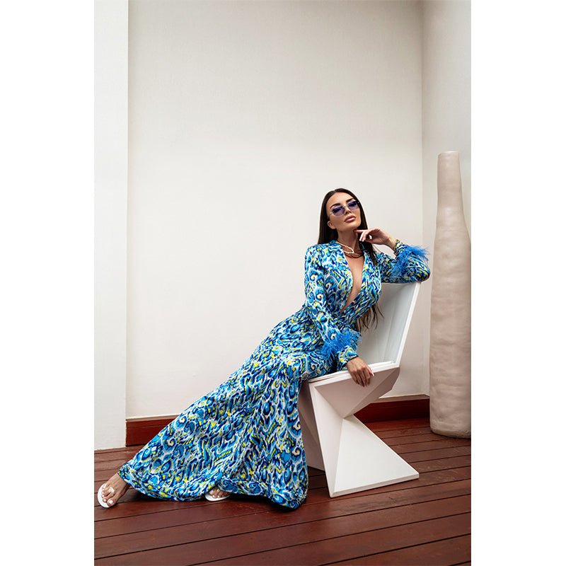 French Riviera Set Blue Lime